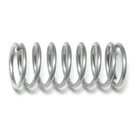 Midwest Fastener 15/32" x 1-1/8" x .047" WG Steel Compression Springs 1 12PK 18505